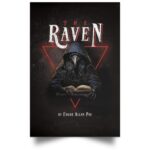 Crow Gothic The Raven Wiccan  Room Decor - Home Decor For Home -  The Raven by Edgar Allan Poe Unframed Wall Poster