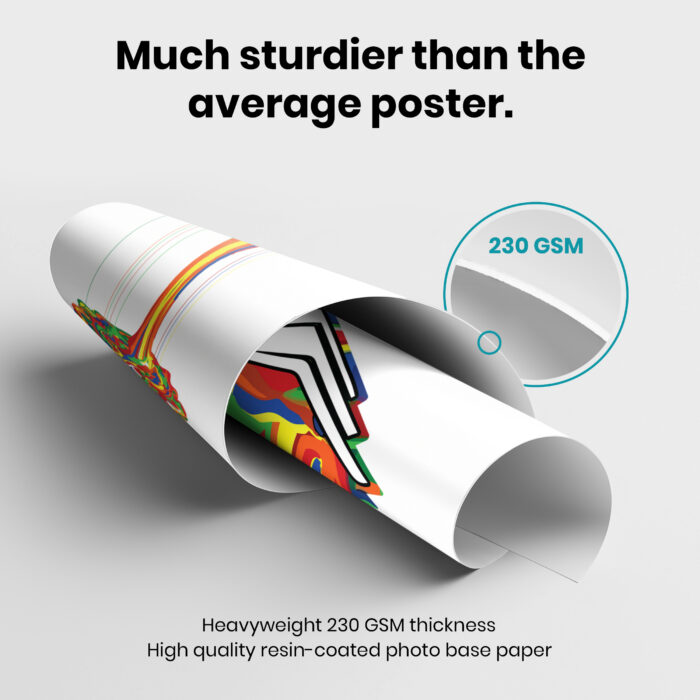 Melting Paint Book  Room Decor - Home Decor For Home -  Book Lover's Bookies Unframed Wall Poster - Image 2