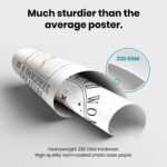 Reading Witchy Book Lover Well-Read Woman  Room Decor - Home Decor For Home -  Goth Bookish Unframed Wall Poster - Image 3