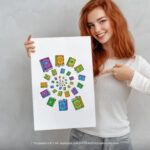 Librarian  Room Decor - Home Decor For Home -  Books in Spiral Unframed Wall Poster - Image 5