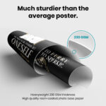 Virginia Woolf Be Oneself  Room Decor - Home Decor For Home -  Women's Adeline Virginia Woolf Unframed Wall Poster - Image 3