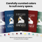 Virginia Woolf Be Oneself  Room Decor - Home Decor For Home -  Women's Adeline Virginia Woolf Unframed Wall Poster - Image 6