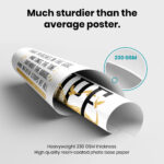 Hope is Thing With Feathers  Room Decor - Home Decor For Home -  Emily Dickinson Poetry Unframed Wall Poster - Image 3