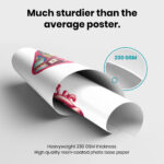 Heart Cat and Books Bookish   Room Decor - Home Decor For Home -  Booktrovert Librarian Bookies Unframed Wall Poster - Image 3