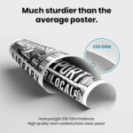 Support Library Bookish  Room Decor - Home Decor For Home -  Literary Public Library Booktrovert Unframed Wall Poster - Image 3