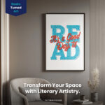 Bookies Reading Bookish  Room Decor - Home Decor For Home -  It's a Good Day To Read a Book Unframed Wall Poster - Image 2