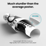 Bookstores Cats Life Is Sweet  Room Decor - Home Decor For Home -  Cat Reading Book Unframed Wall Poster - Image 3