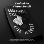 Bookstores Cats Life Is Sweet  Room Decor - Home Decor For Home -  Cat Reading Book Unframed Wall Poster - Image 4