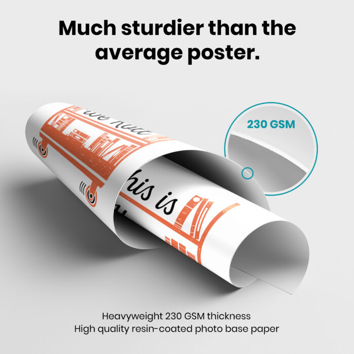 034032-003.GSM_-1.jpg This Is How I Roll Book Librarian  Room Decor - Home Decor For Home -  Bibliophile Library Themed Unframed Wall Poster - Image 3