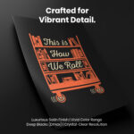 This Is How I Roll Book Librarian  Room Decor - Home Decor For Home -  Bibliophile Library Themed Unframed Wall Poster - Image 4