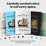 Iliad Odyssey Homer  Room Decor - Home Decor For Home -  Ancient Greek History Odyssey Unframed Wall Poster - Image 6