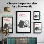 Go Away I'm Reading Book Lovers  Room Decor - Home Decor For Home -  Reader Booktrovert Bookies Unframed Wall Poster - Image 7