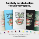 Reading Teacher Books are My Love Language  Room Decor - Home Decor For Home -  Book Booktrovert Unframed Wall Poster - Image 6