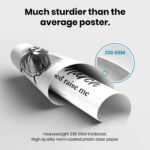 Louisa May Alcott  Room Decor - Home Decor For Home -  Jo March Helped Raise Me Reading Teacher Unframed Wall Poster - Image 3