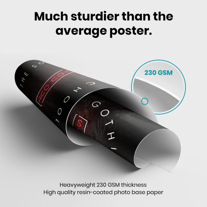 Sin Will Find You Out  Room Decor - Home Decor For Home -  The Southern Gothic School Unframed Wall Poster - Image 3