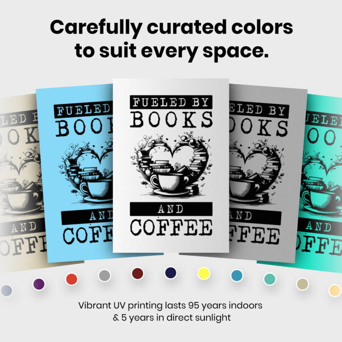 Reading Teacher Book Lover Literacy  Room Decor - Home Decor For Home -  Drink Coffee Read Books Unframed Wall Poster - Image 6