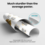 Romance Book Trope Wall Art – Dark Romance Reader Decor for Women’s Room – Unframed Home Poster - Image 3