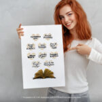 Romance Book Trope Wall Art – Dark Romance Reader Decor for Women’s Room – Unframed Home Poster - Image 5