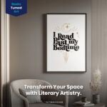 I Read Past My Bedtime  Room Decor - Home Decor For Home -  Teachers Fall In Love With Reading Unframed Wall Poster - Image 2