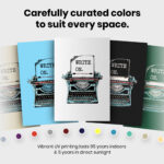 Vintage Typewriter For Author, Journalist  Room Decor - Home Decor For Home -  Writer Write On Unframed Wall Poster - Image 6