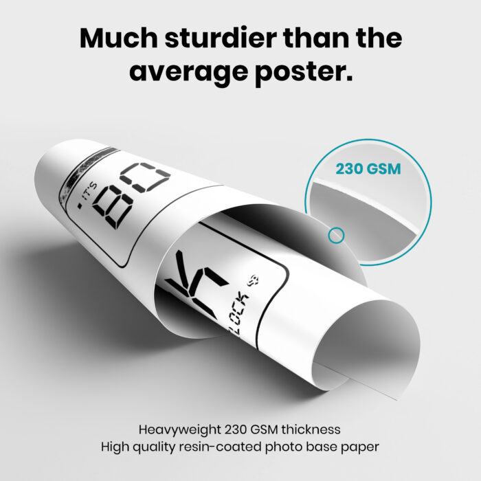 Book O'Clock Booktrovert  Room Decor - Home Decor For Home -  Book Lover Just One More Chapter Unframed Wall Poster - Image 3