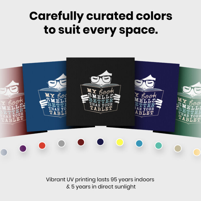 Book Smells Better Than Tablet  Room Decor - Home Decor For Home -  Reading Teacher Book Lovers Unframed Wall Poster - Image 6