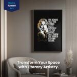 Books Called Immoral World's Shame  Room Decor - Home Decor For Home -  Dorian Gray Oscar Wilde Unframed Wall Poster - Image 2