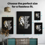 Books Called Immoral World's Shame  Room Decor - Home Decor For Home -  Dorian Gray Oscar Wilde Unframed Wall Poster - Image 7