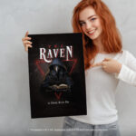 Crow Gothic The Raven Wiccan  Room Decor - Home Decor For Home -  The Raven by Edgar Allan Poe Unframed Wall Poster - Image 5