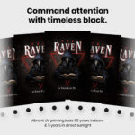 Crow Gothic The Raven Wiccan  Room Decor - Home Decor For Home -  The Raven by Edgar Allan Poe Unframed Wall Poster - Image 6