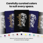 Seneca Stoicism  Room Decor - Home Decor For Home -  Seneca Quote Unframed Wall Poster - Image 6