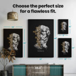 Seneca Stoicism  Room Decor - Home Decor For Home -  Seneca Quote Unframed Wall Poster - Image 7