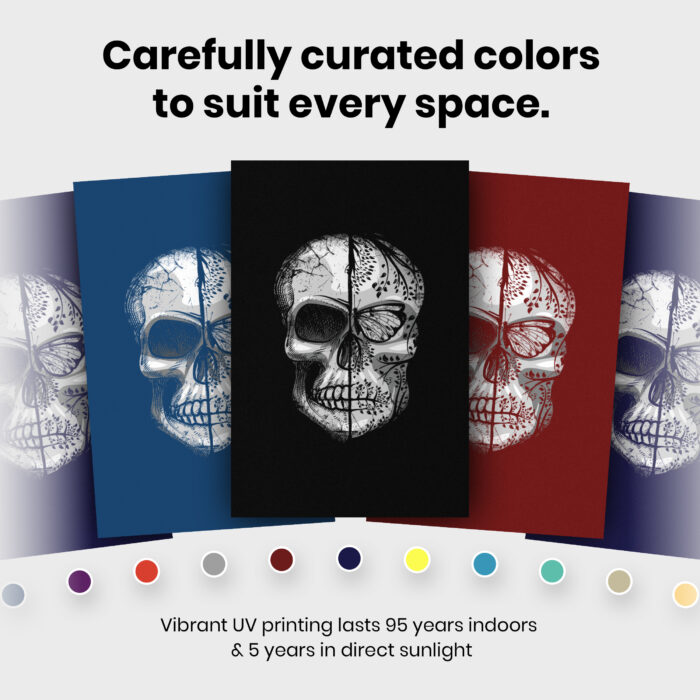 Memento Mori Skull Butterfly Tree  Room Decor - Home Decor For Home -  Stoic Memento Mori Unframed Wall Poster - Image 6