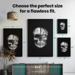 Memento Mori Skull Butterfly Tree  Room Decor - Home Decor For Home -  Stoic Memento Mori Unframed Wall Poster - Image 7