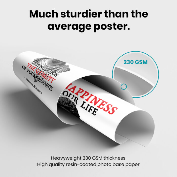 043016-003.GSM_.jpg Marcus Aurelius Bust  Room Decor - Home Decor For Home -  Stoicism Quote Marcus Aurelius Unframed Wall Poster - Image 3