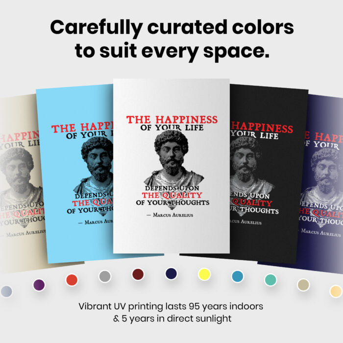 043016-006.Colors-Portrait-1.jpg Marcus Aurelius Bust  Room Decor - Home Decor For Home -  Stoicism Quote Marcus Aurelius Unframed Wall Poster - Image 6