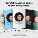 Martin Luther Reformation Day  Room Decor - Home Decor For Home -  Lutheran Reformation Theology Unframed Wall Poster - Image 6