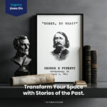 Gettysburg Confederate G E Pickett  Room Decor - Home Decor For Home -  Civil War History Teacher Unframed Wall Poster - Image 2