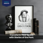 King Henry Vlll Execution  Room Decor - Home Decor For Home -  Historical Meme King Medieval Unframed Wall Poster - Image 2