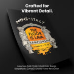 Floor Is Lava Championship History  Room Decor - Home Decor For Home -  Pompeii Ancient Ironic Unframed Wall Poster - Image 4