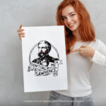 Joshua Lawrence Chamberlain  Room Decor - Home Decor For Home -  Civil War Gettysburg Unframed Wall Poster - Image 5