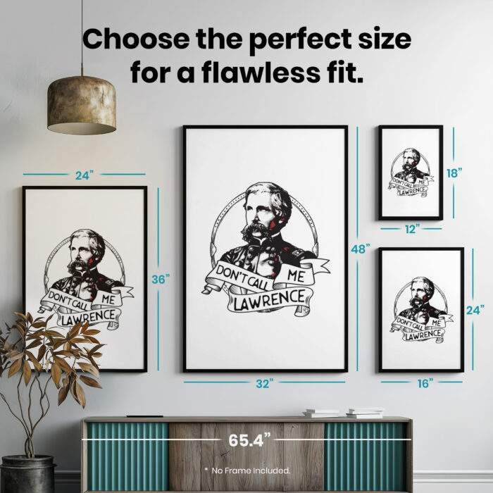 Joshua Lawrence Chamberlain  Room Decor - Home Decor For Home -  Civil War Gettysburg Unframed Wall Poster - Image 7