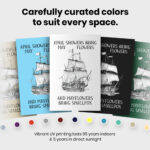 April Showers Bring May Flowers  Room Decor - Home Decor For Home -  Mayflower History Teacher Unframed Wall Poster - Image 6