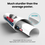 George Washington Fourth Of July  Room Decor - Home Decor For Home -  History Of US Presidents Unframed Wall Poster - Image 3