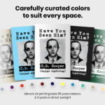 D.B. Cooper Unsolved Mystery  Room Decor - Home Decor For Home -  Skydiving DB Cooper Unframed Wall Poster - Image 6