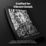 Booker T. Washington Lie Truth Evil Good  Room Decor - Home Decor For Home -  Black History Month Unframed Wall Poster - Image 4