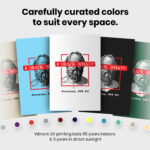 I Drank What Ancient Greek Philosophy  Room Decor - Home Decor For Home -  Funny Socrates Unframed Wall Poster - Image 6