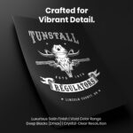 Western Cowboy History Cattle Skull Guns  Room Decor - Home Decor For Home -  Tunstall Regulators Unframed Wall Poster - Image 4