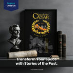 Gaius Julius Caesar World Tour  Room Decor - Home Decor For Home -  Front & Backprint SPQR Caesar Unframed Wall Poster - Image 2