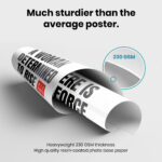 W. E. B. Du Bois  Room Decor For Home -  Force Of Woman Determined To Rise Unframed Wall Poster - Image 3